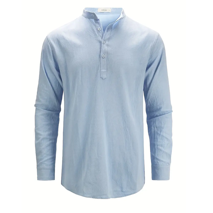 Light Blue Casual Shirt - blafirt