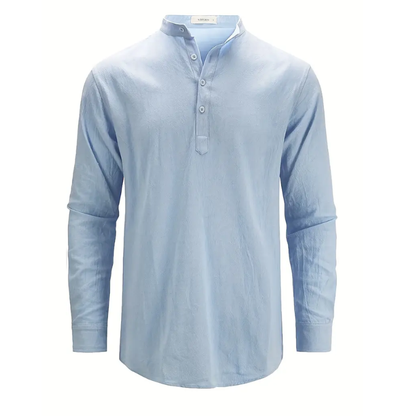 Light Blue Casual Shirt - blafirt